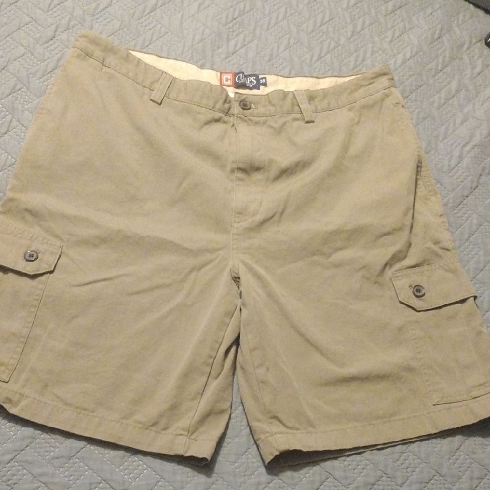 Chaps Men's Tan Cargo Shorts